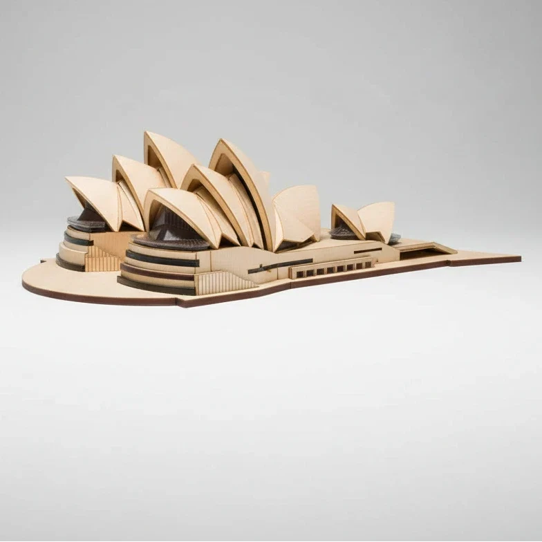 Little Building Co. Sydney Opera House – wooden model kit, photo 5