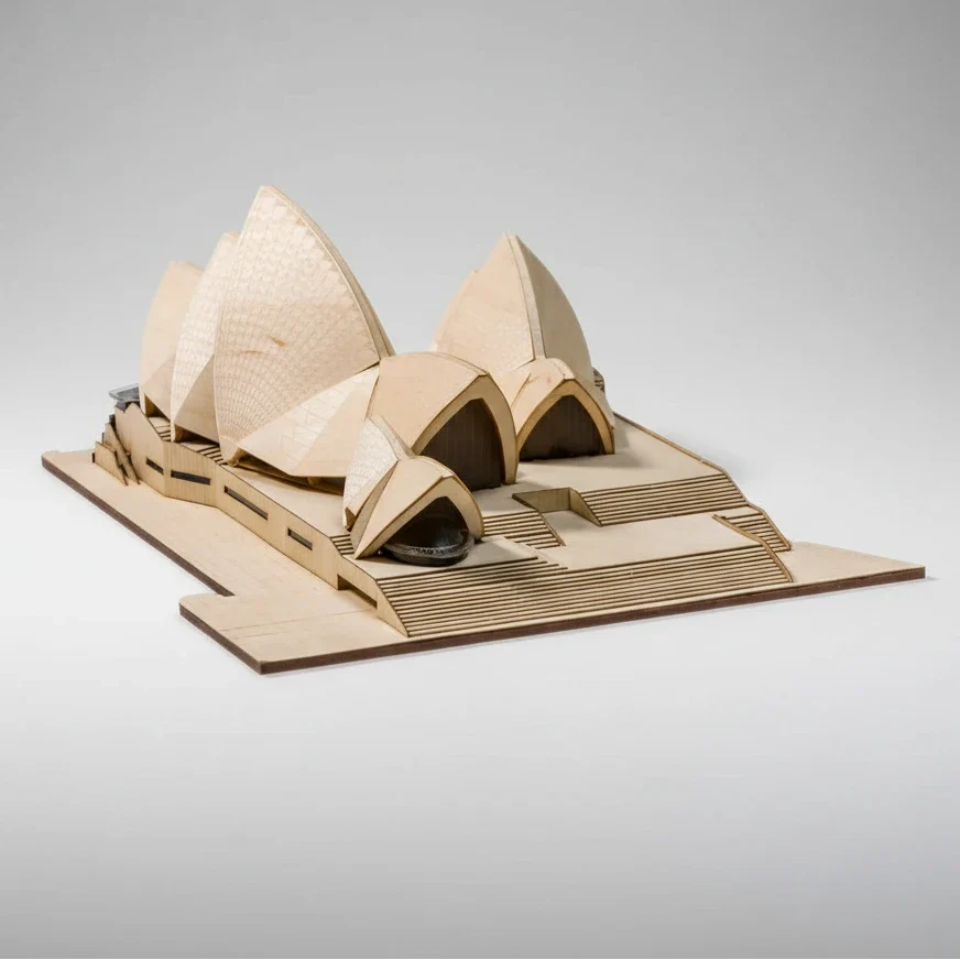 Little Building Co. Sydney Opera House – wooden model kit, photo 4
