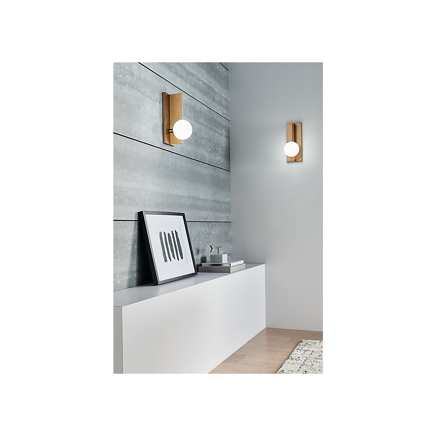 Orbel LED Wall Sconce Mid Century Wall Light by Visual & Comfort & Co