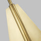 Visual Comfort Orbel Pyramid Grande Modern Geometric Ceiling Light 