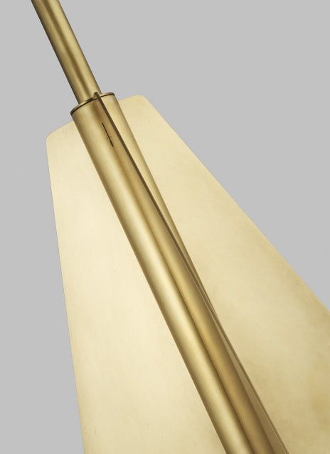 Visual Comfort Orbel Pyramid Grande Modern Geometric Ceiling Light 