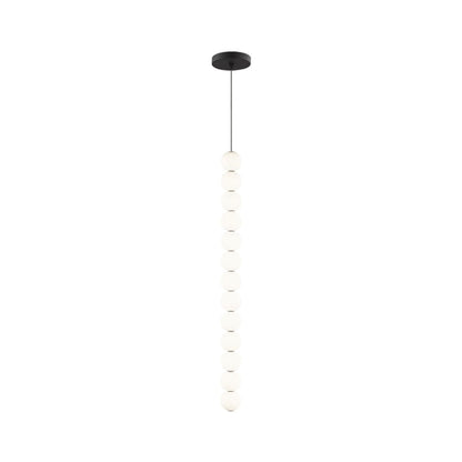 Visual Comfort Orbet 13 Light Pendant Light Nightshade Black