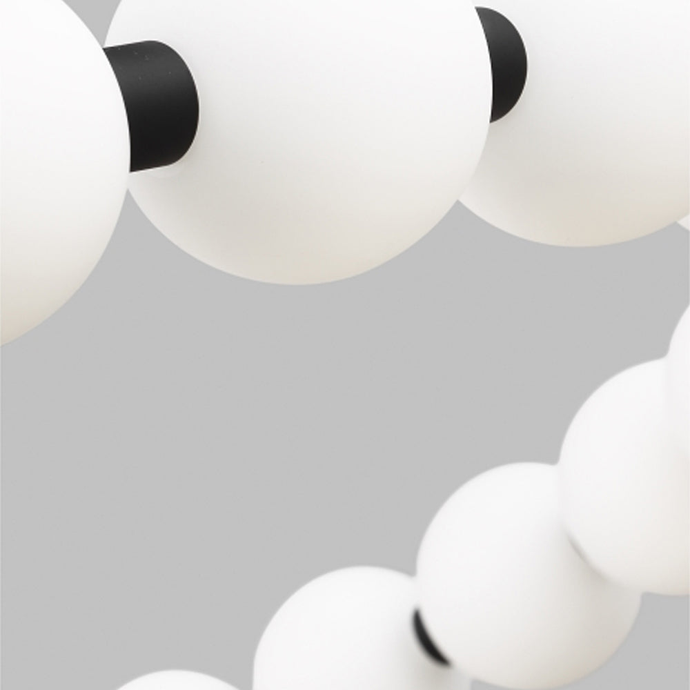 Visual Comfort Orbet 36 Chandelier Natural Brass