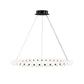 Visual Comfort Orbet 42 Chandelier Natural Brass