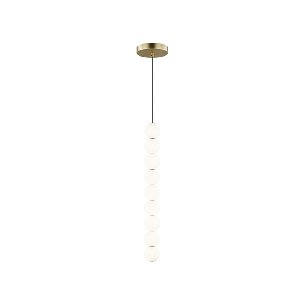 Visual Comfort Orbet 9 Light Pendant Light Polished Nickel