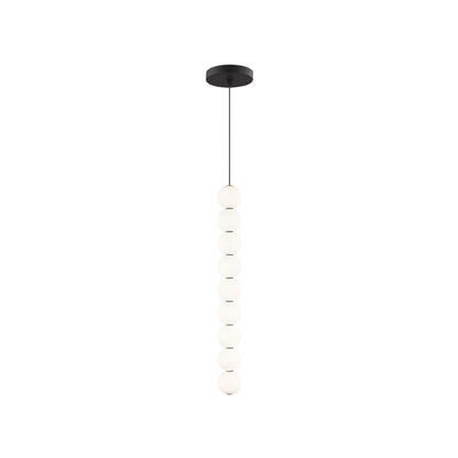 Visual Comfort Orbet 9 Light Pendant Light Nightshade Black