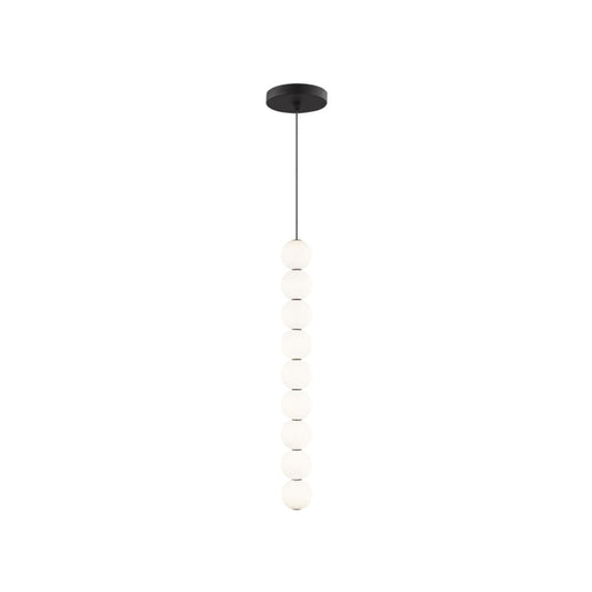 Visual Comfort Orbet 9 Light Pendant Light Nightshade Black
