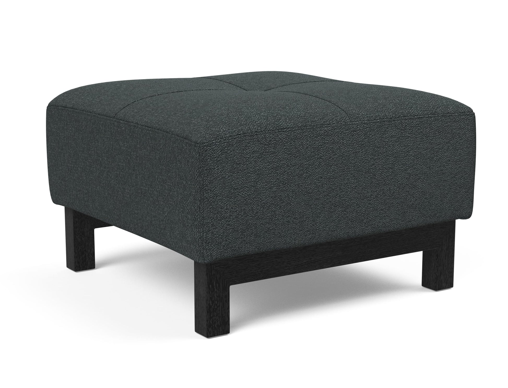 Deluxe Excess Ottoman With Black Wood Legs 95-748251 Innovation Living USA