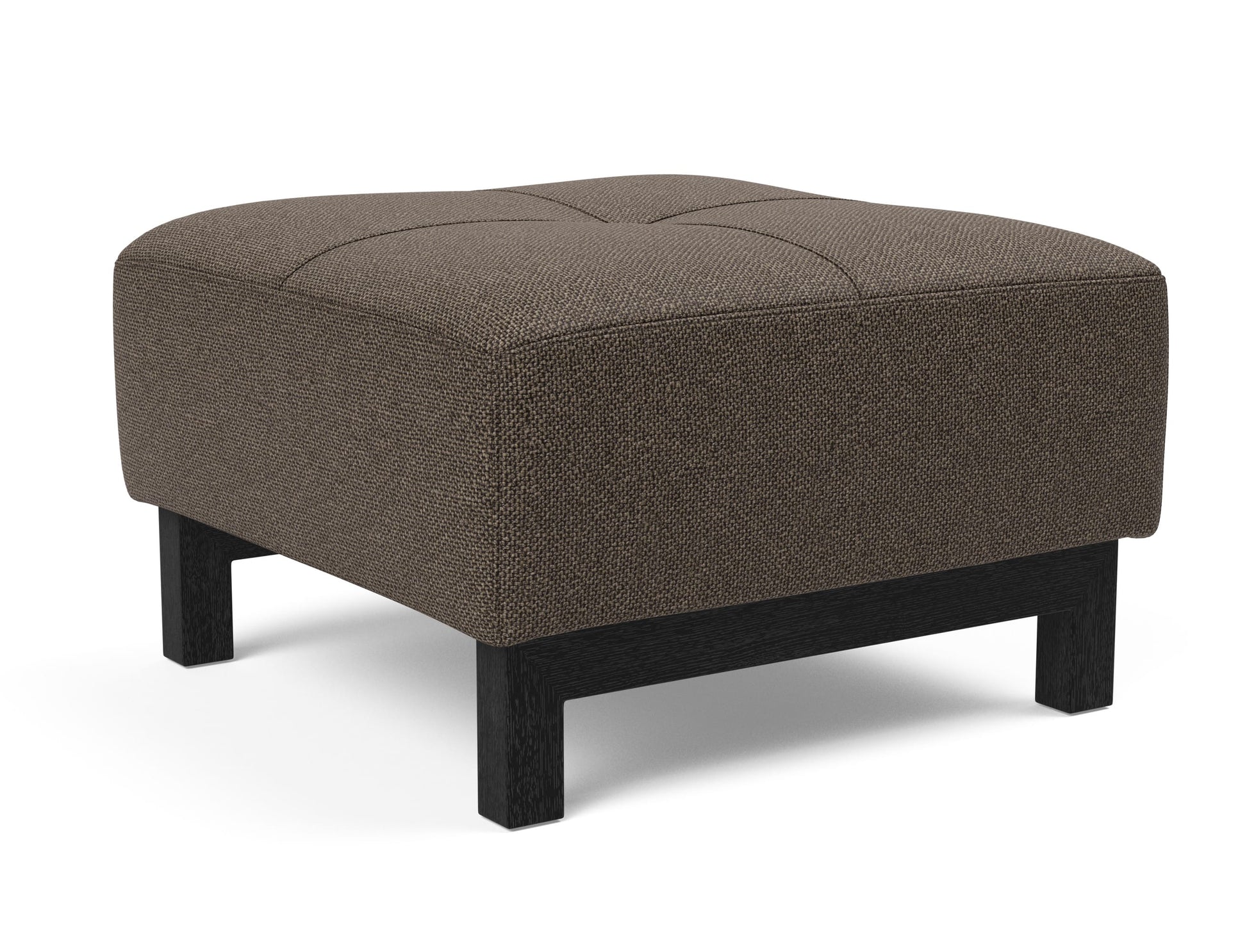 Deluxe Excess Ottoman With Black Wood Legs 95-748251 Innovation Living USA