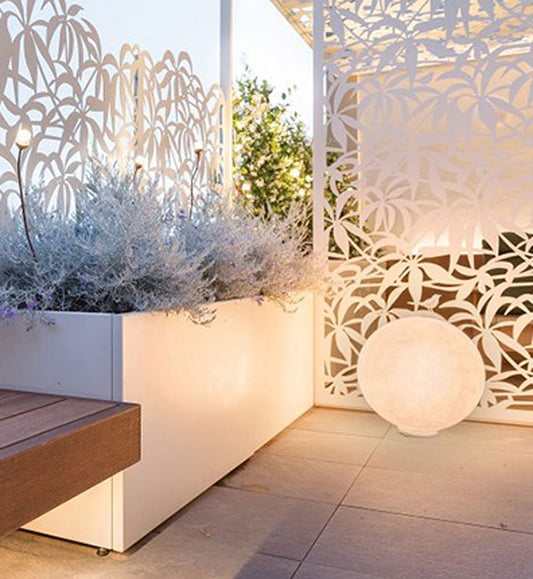 Out Ex. Moon Outdoor Floor Lamp By In-Es Artdesign