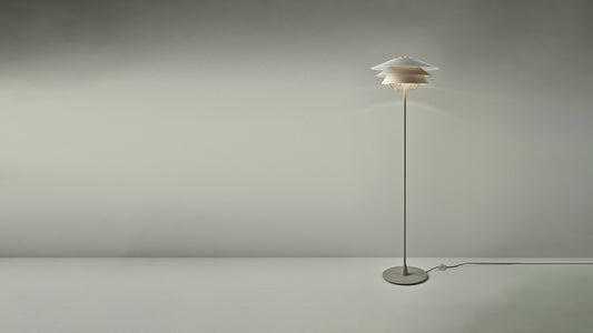 Overlay F floor lamp by Tim Brauns
