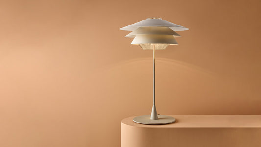 Overlay T table lamp by Tim Brauns