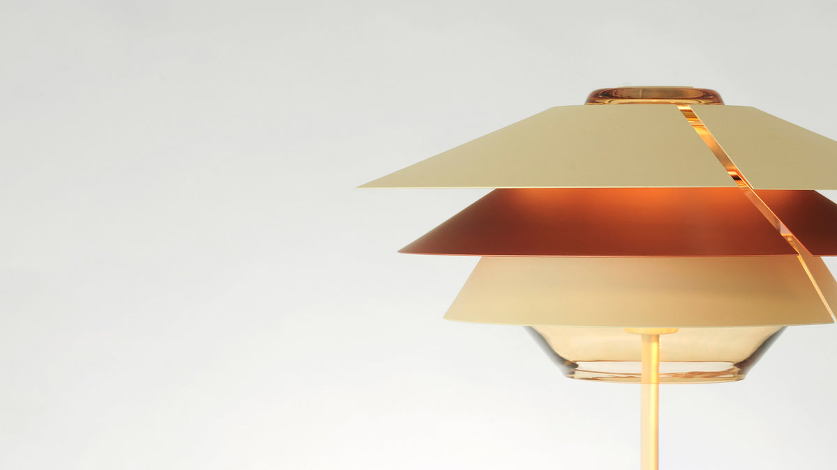 Overlay T table lamp by Tim Brauns