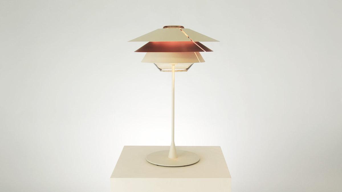 Overlay T table lamp by Tim Brauns