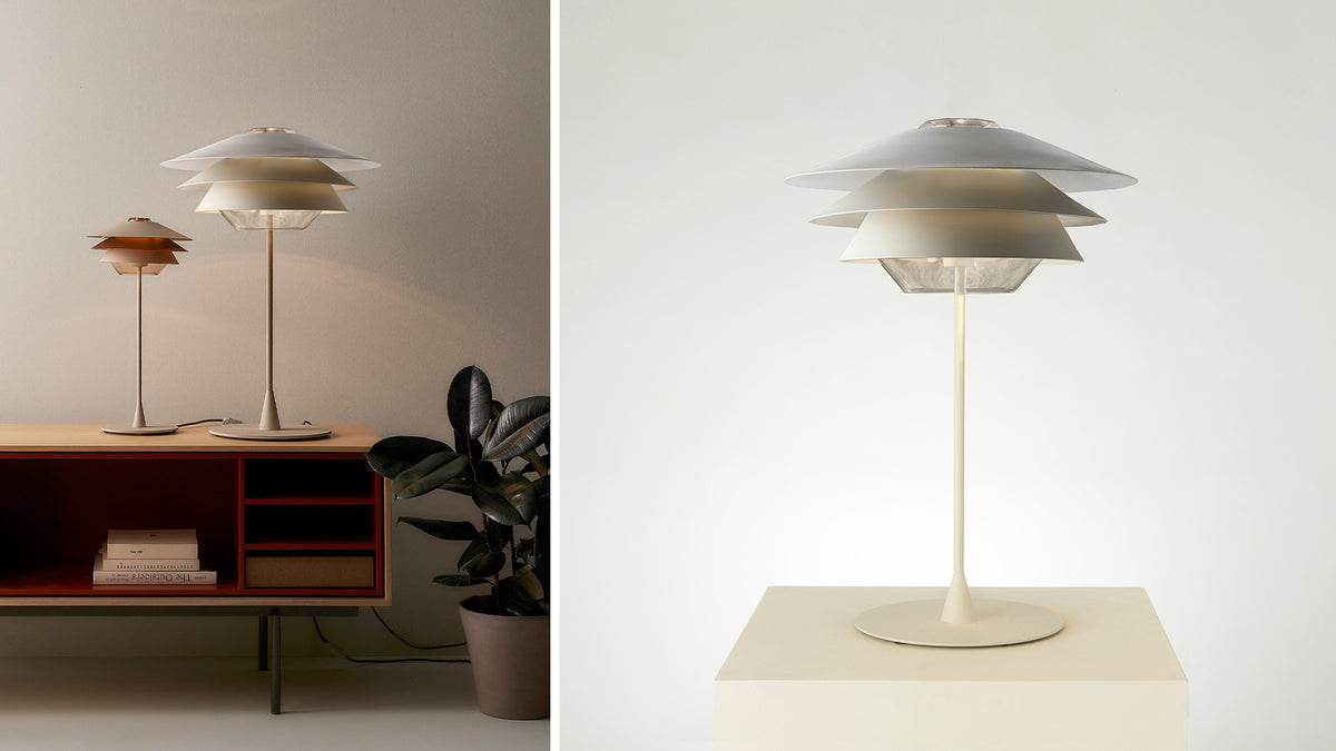 Overlay T table lamp by Tim Brauns