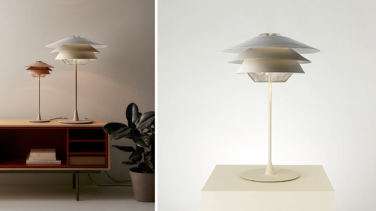 Overlay T table lamp by Tim Brauns