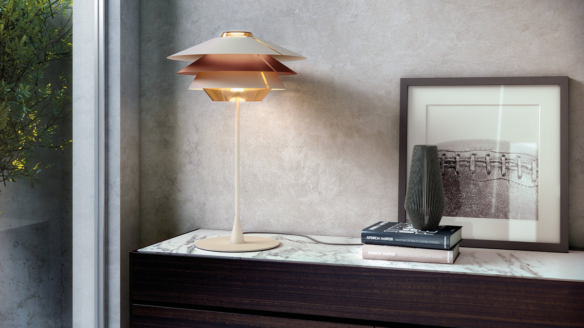 Overlay T table lamp by Tim Brauns