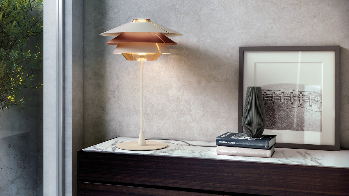 Overlay T table lamp by Tim Brauns
