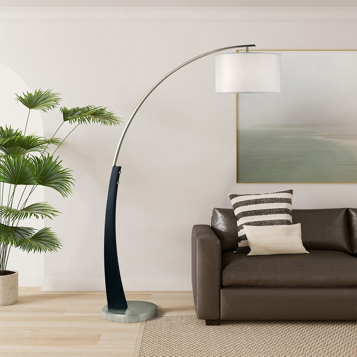 Plimpton Arc Floor Lamp by Nova of California – view 3