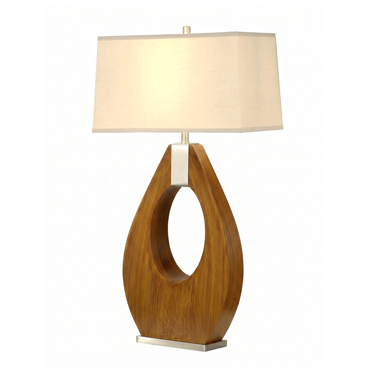 Pearson Table Lamp by Nova of California, Pecan – view 1
