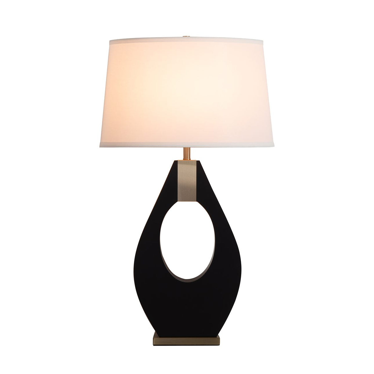 Pearson Table Lamp by Nova of California, Ebony – view 2