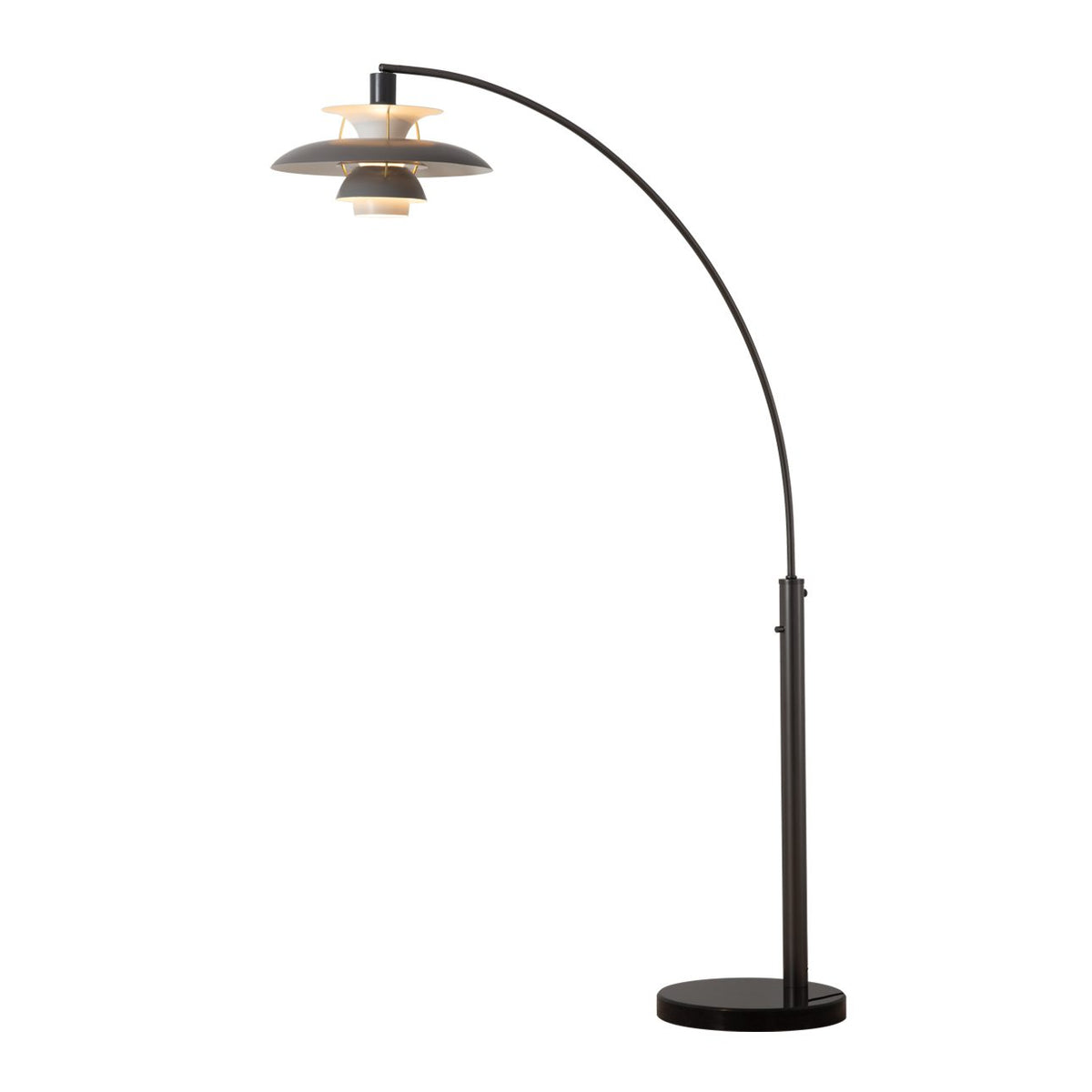 Palm Springs 1-Light Arc Floor Lamp by Nova of California – view 3