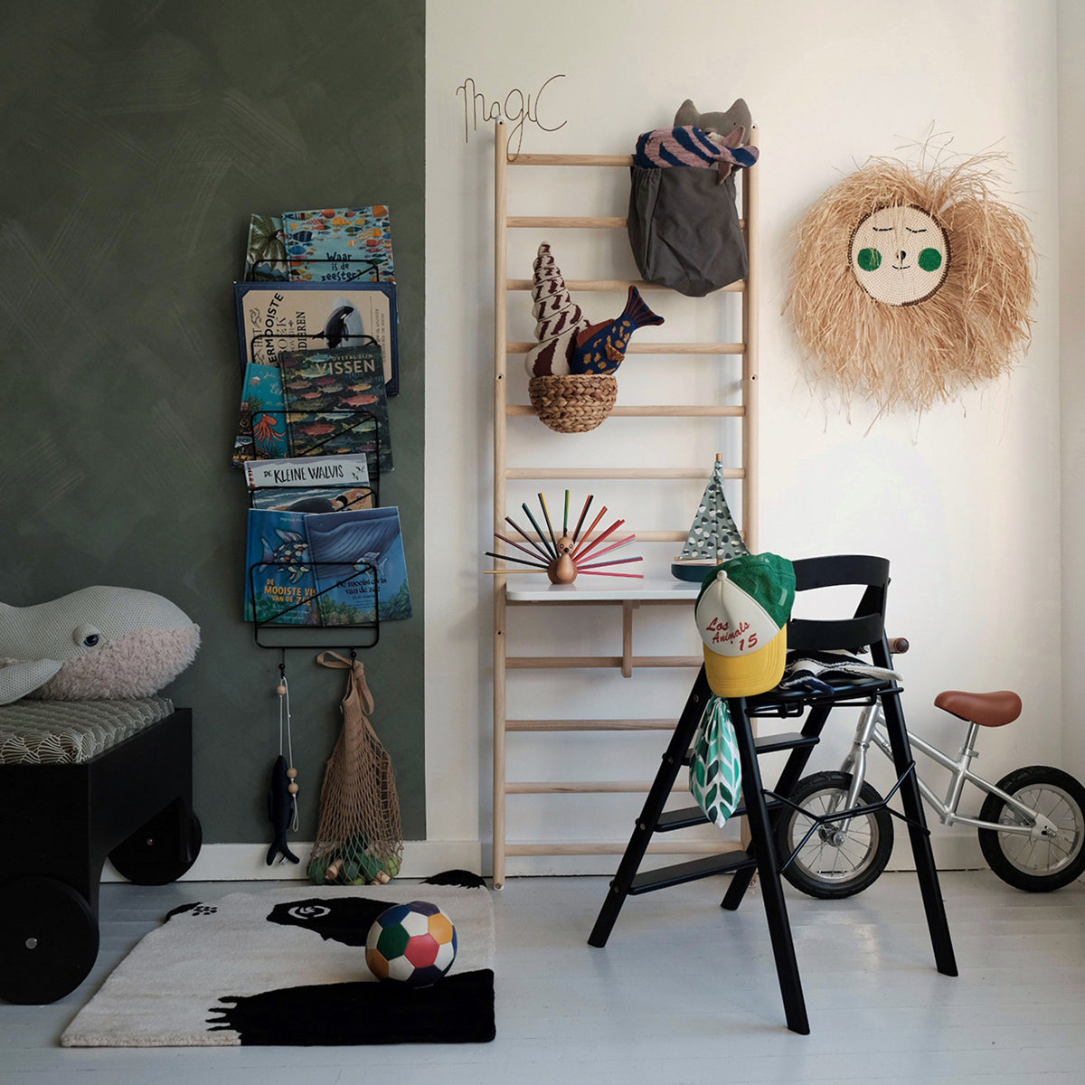 EO Play Panda Rug – styled in a room (photo 6 of 8)