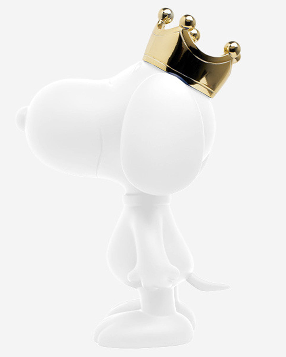 Leblon Delienne Snoopy Crown sculpture in White & Gold, 12 inch – view 7