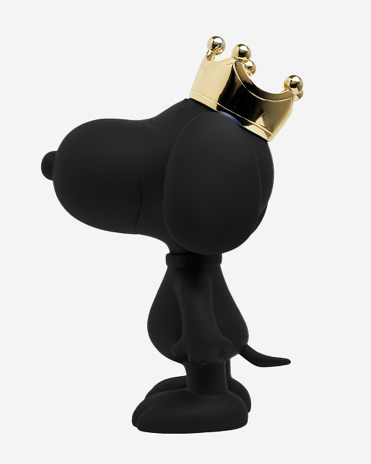 Leblon Delienne Snoopy Crown sculpture in Black & Gold, 12 inch – view 2