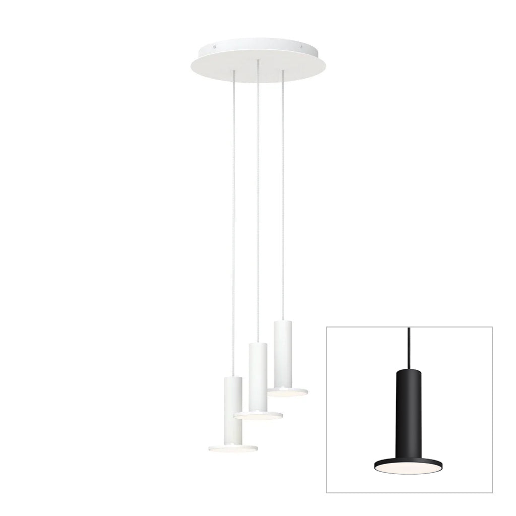 Pablo Designs Cielo Plus chandelier – 3 Lights, Black