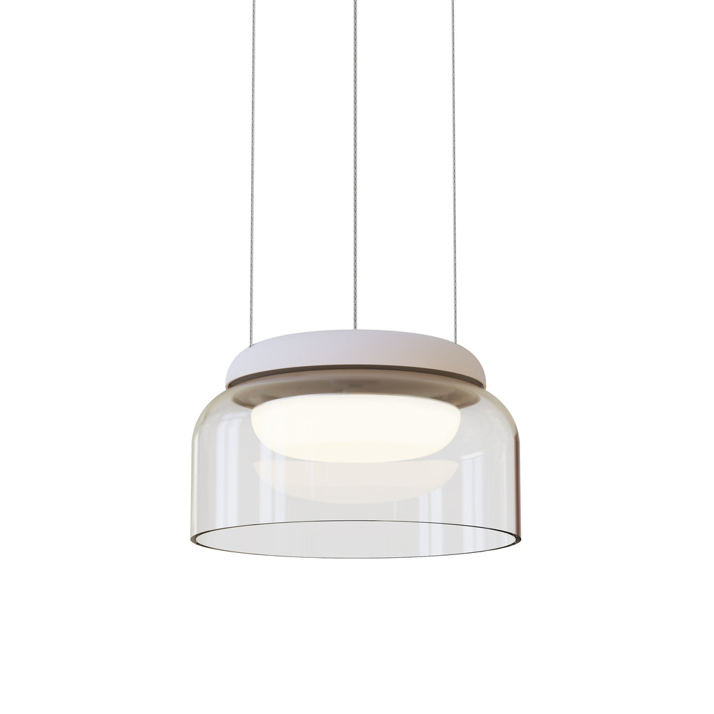 Pablo Designs Totem Mini LED downlight pendant – Clear, White