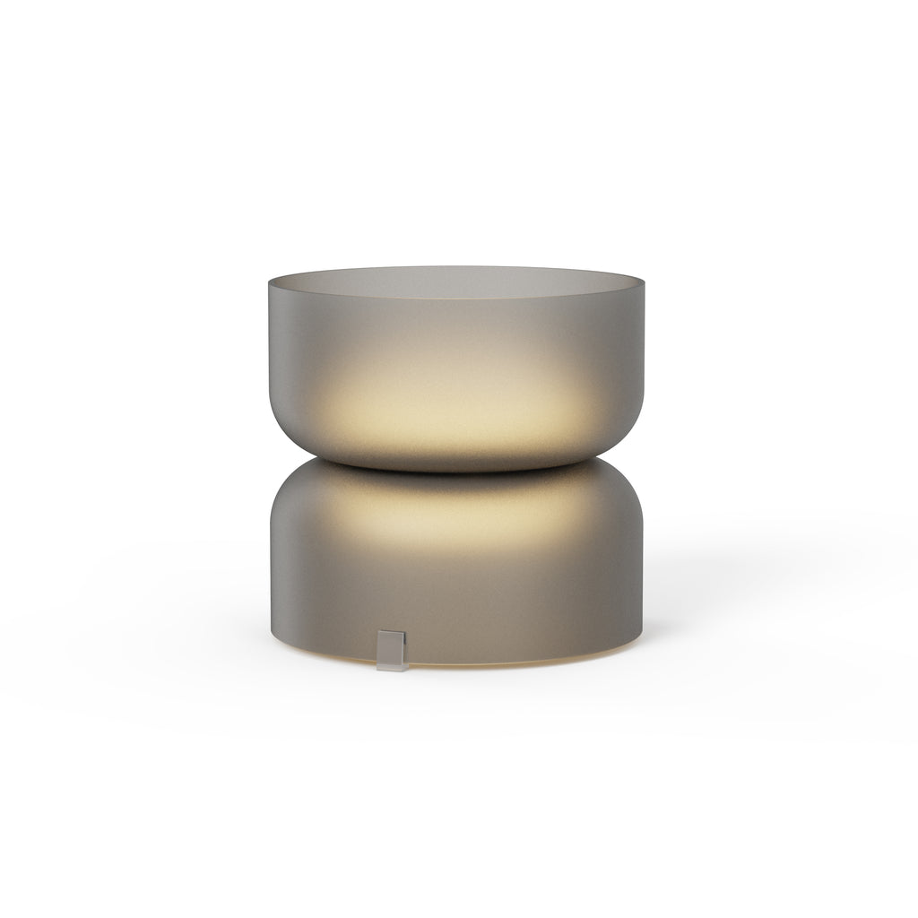 Pablo Designs Totem Mini LED table lamp – Smoke