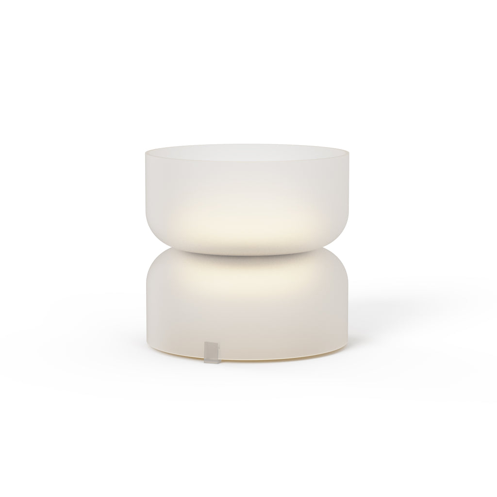 Pablo Designs Totem Mini LED table lamp – White