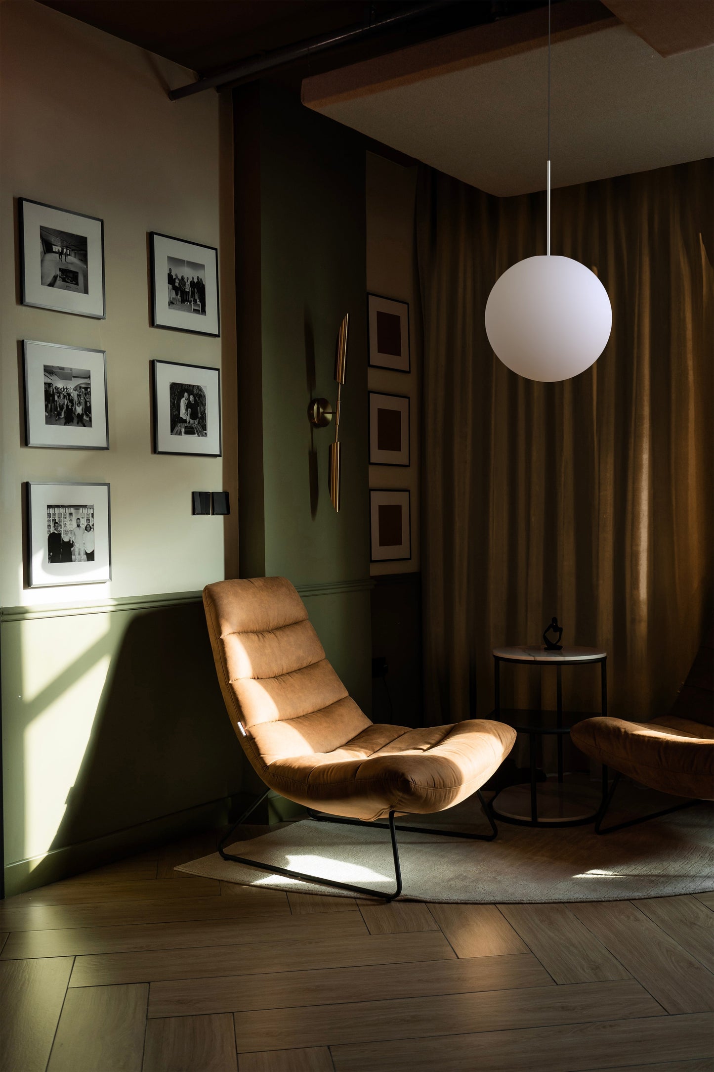 Pablo Designs Bola Sphere Pendant Light 8" Sphere