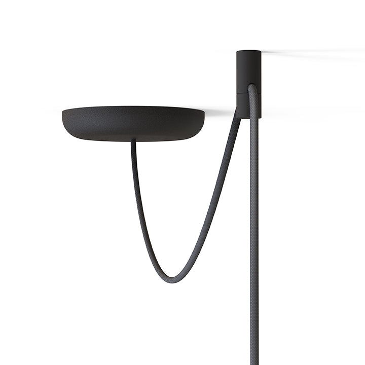 Pablo Designs Nivel Pendant Light 15" White + Black