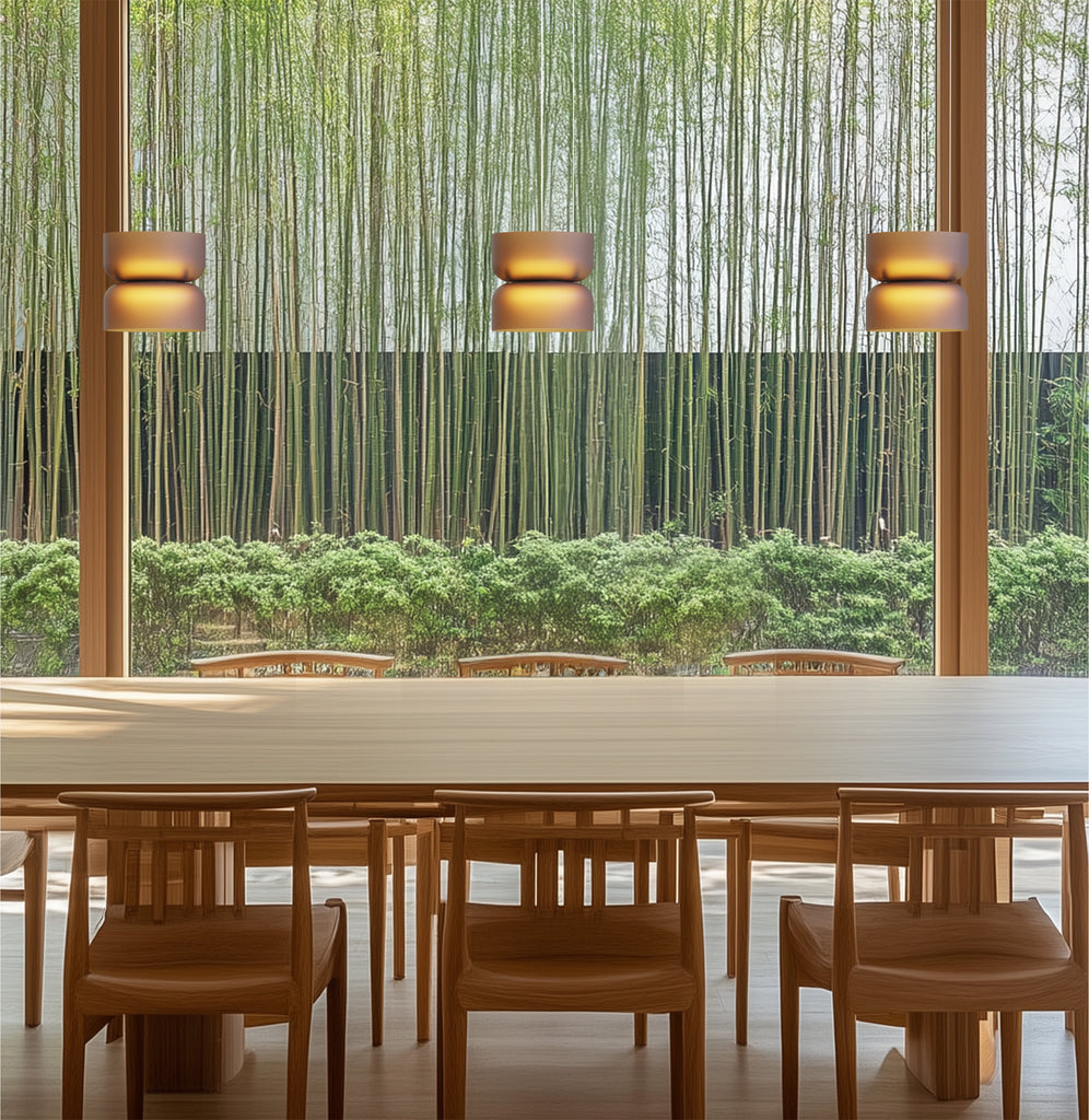 Pablo Designs Totem Mini Up/Down LED pendant, glass shades – view 6