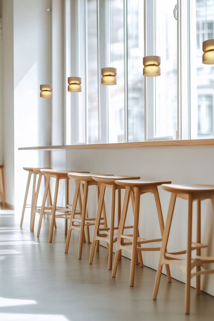 Pablo Designs Totem Mini Up/Down LED pendant, glass shades – view 10