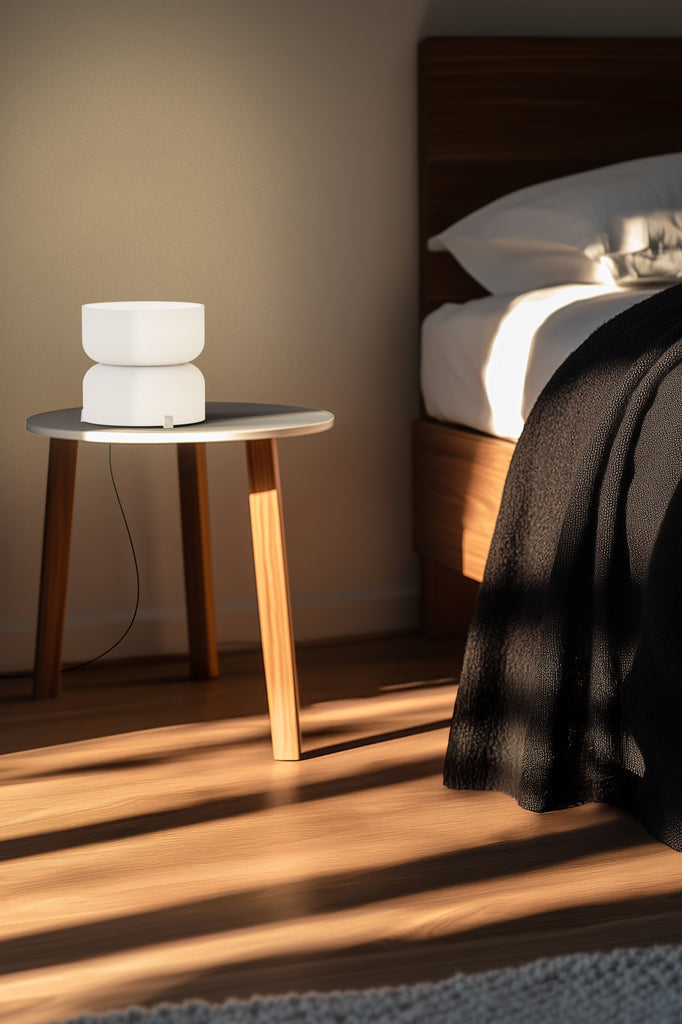 Pablo Designs Totem Mini LED table lamp, etched glass – view 8