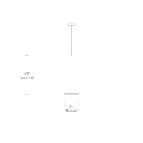 Pablo Designs Sky Solo Pendant Light finish detail close-up showing material and craftsmanship