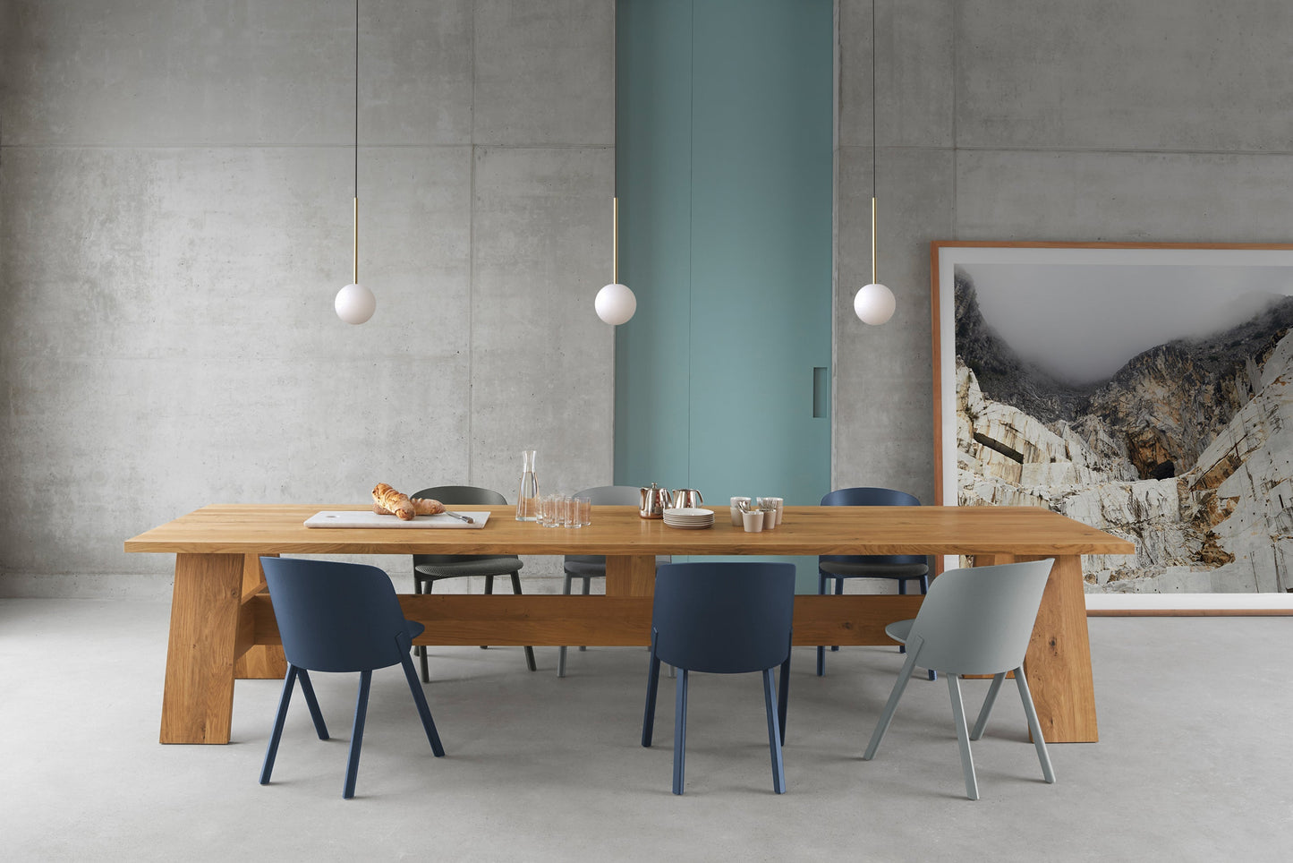 Pablo Designs Bola Sphere Pendant Light 6" Sphere