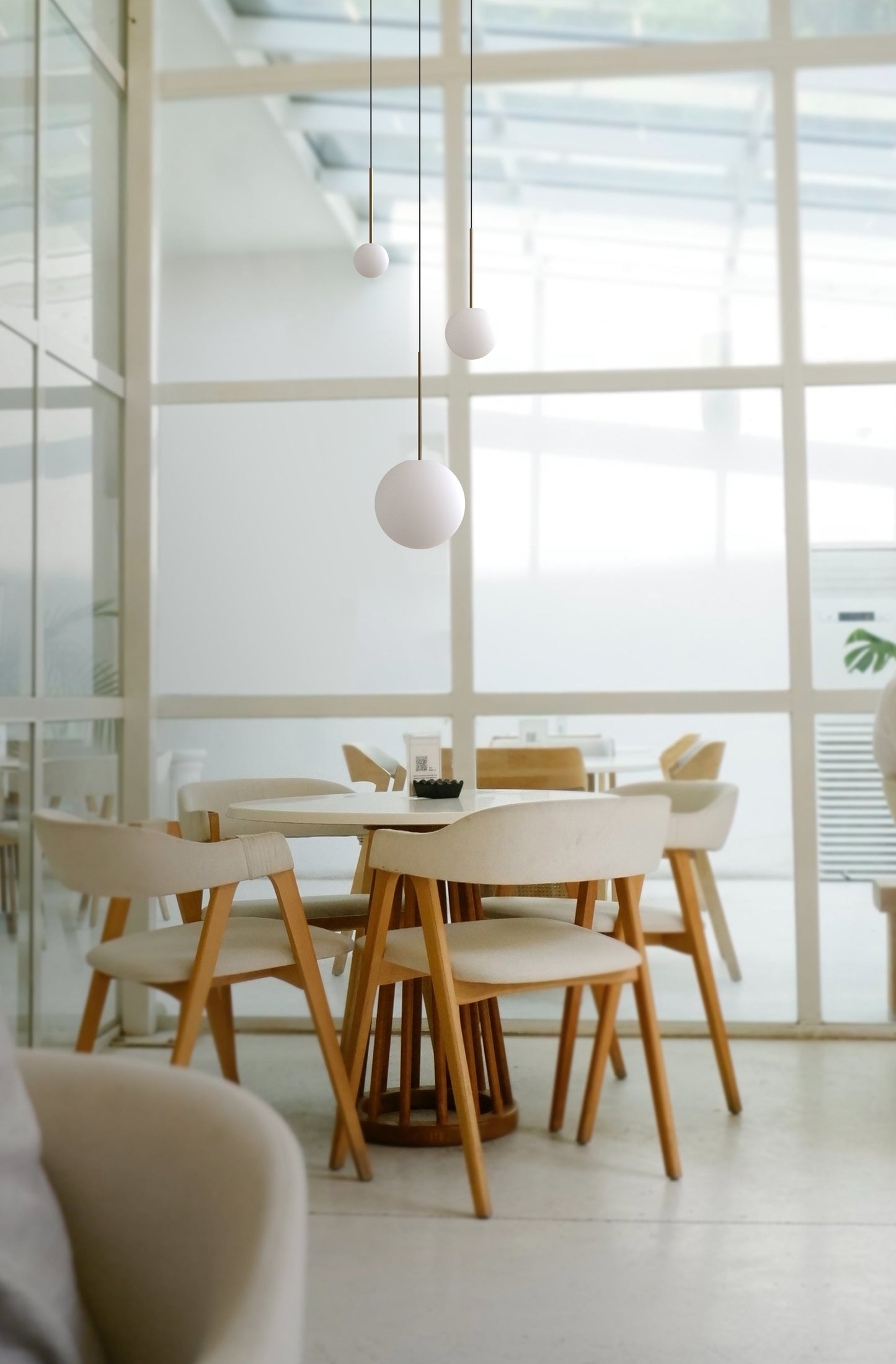 Pablo Designs Bola Sphere Pendant Light 5" Sphere