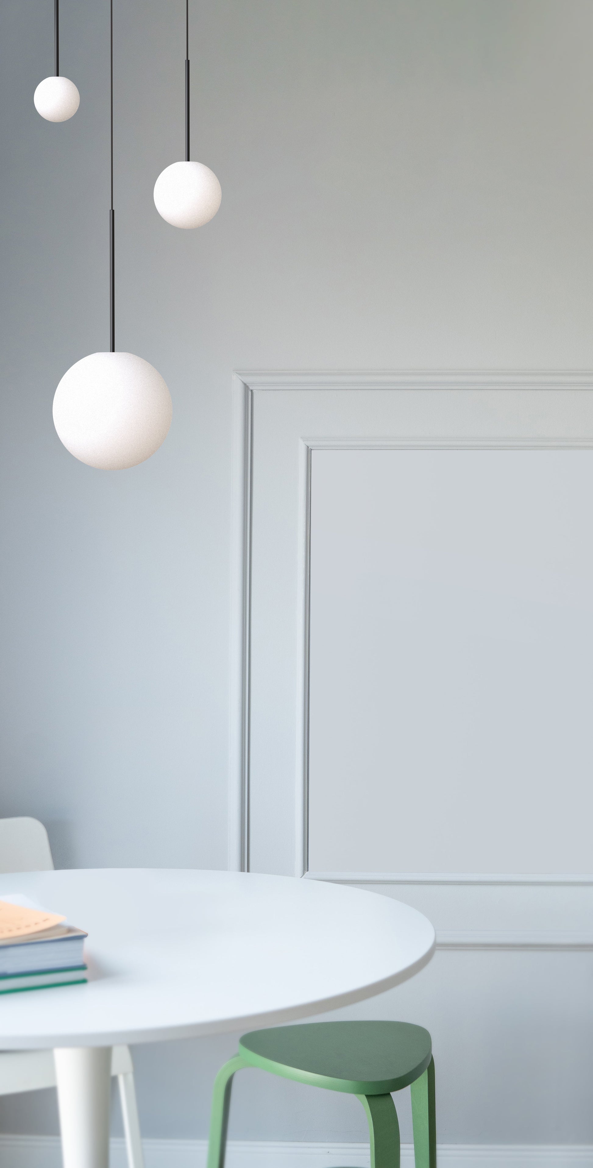 Pablo Designs Bola Sphere Pendant Light 6" Sphere