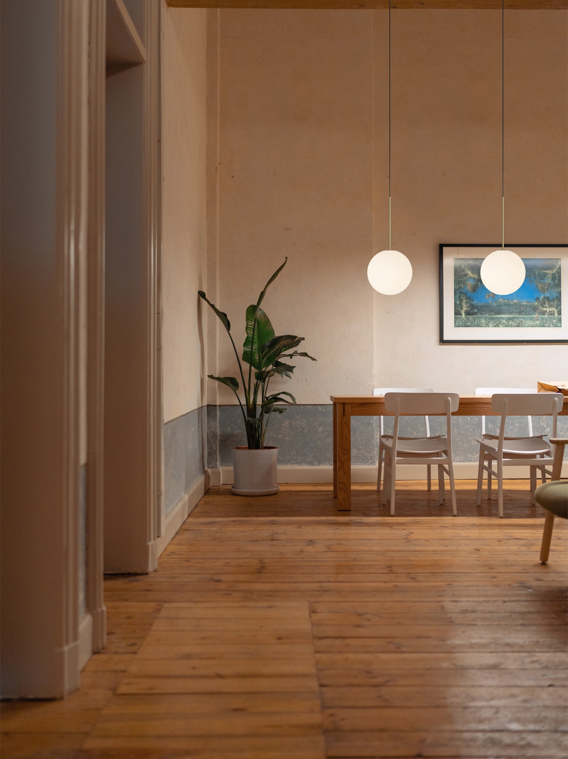 Pablo Designs Bola Sphere Pendant Light 8" Sphere