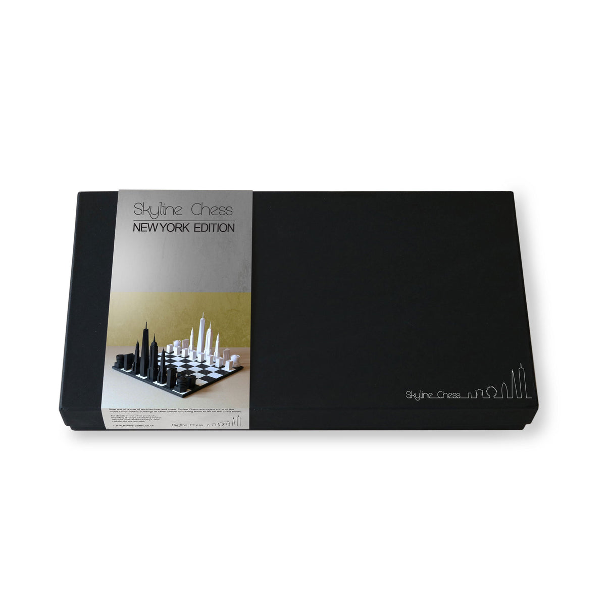 Skyline Chess New York Edition acrylic chess set with wood map board – photo 8