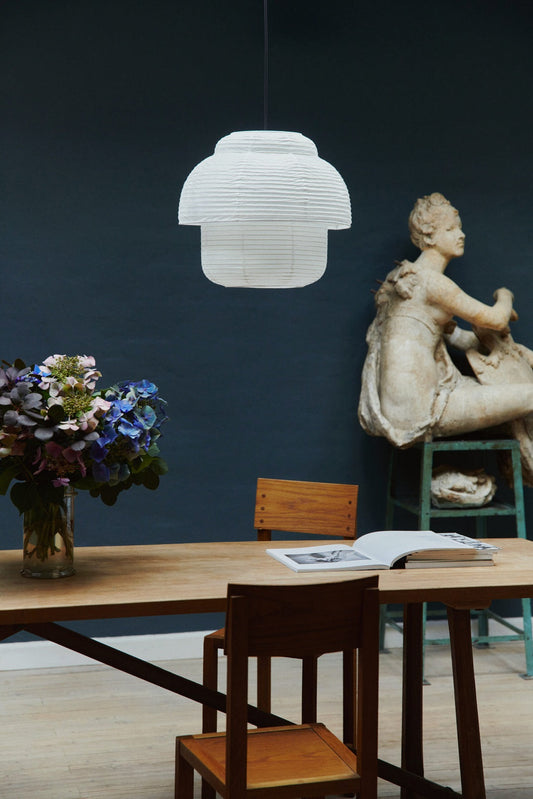 Papier Double Pendant Light 40 - Made By Hand