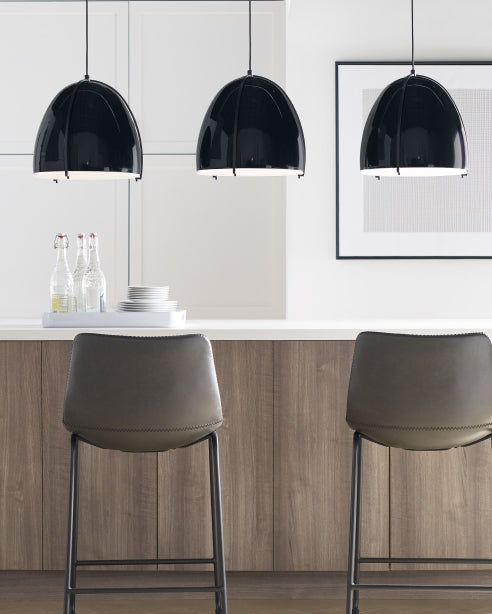 Visual Comfort Paravo 15 Inch Black Pendant Light 700Tdprvpu 