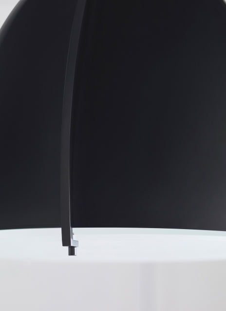 Visual Comfort Paravo 15 Inch Black Pendant Light 700Tdprvpu 