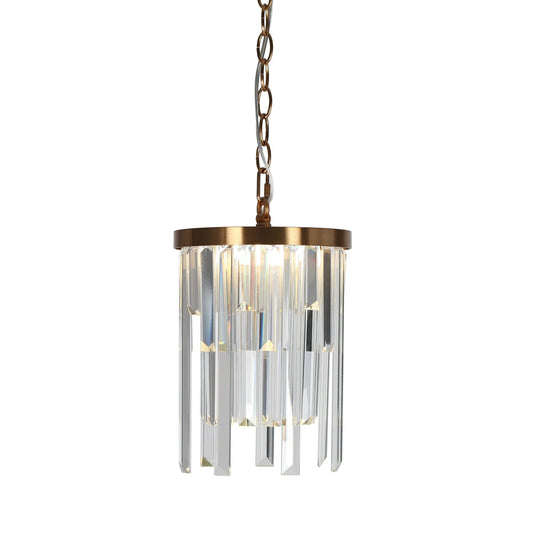 Crystal Pendant Kitchen Island Brass Ha05056 - LNC Home