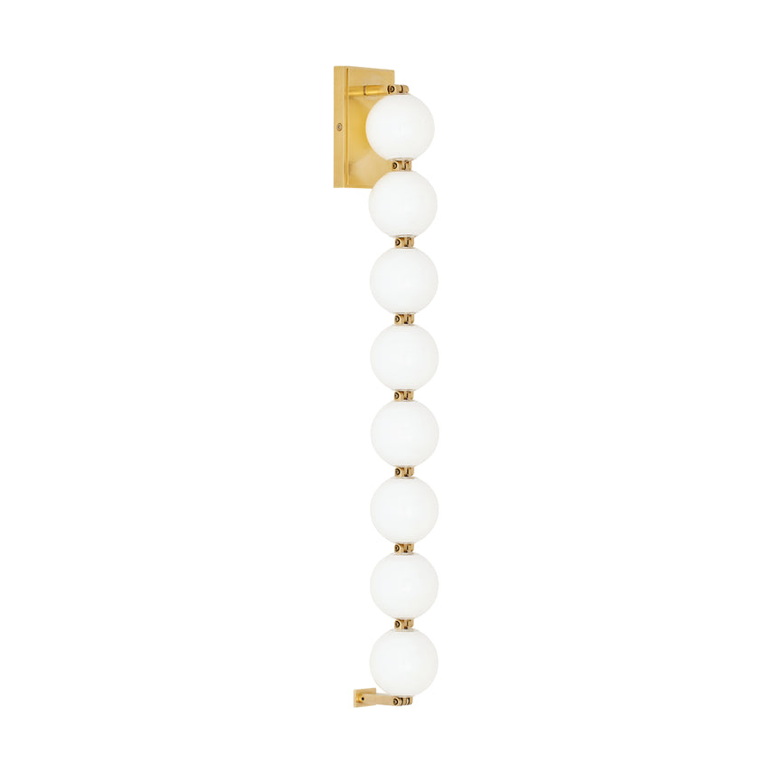 Perle 28-inch LED Wall Sconce Italian Glass Slws22827 by Visual & Comfort & Co
