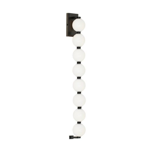 Perle 28-inch LED Wall Sconce Italian Glass Slws22827 by Visual & Comfort & Co